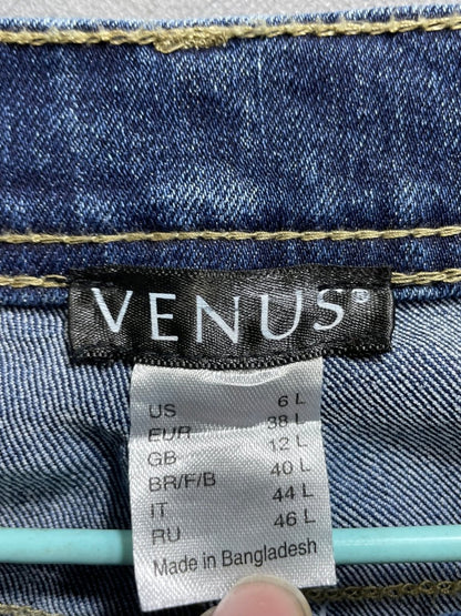 Venus Blue Denim Jeans For Women Pant L - Preloved Labels