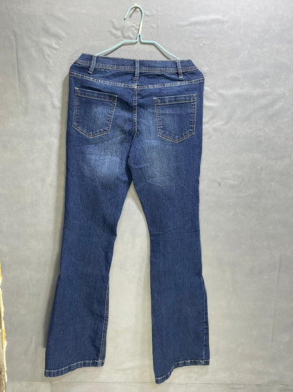 Venus Blue Denim Jeans For Women Pant L - Preloved Labels