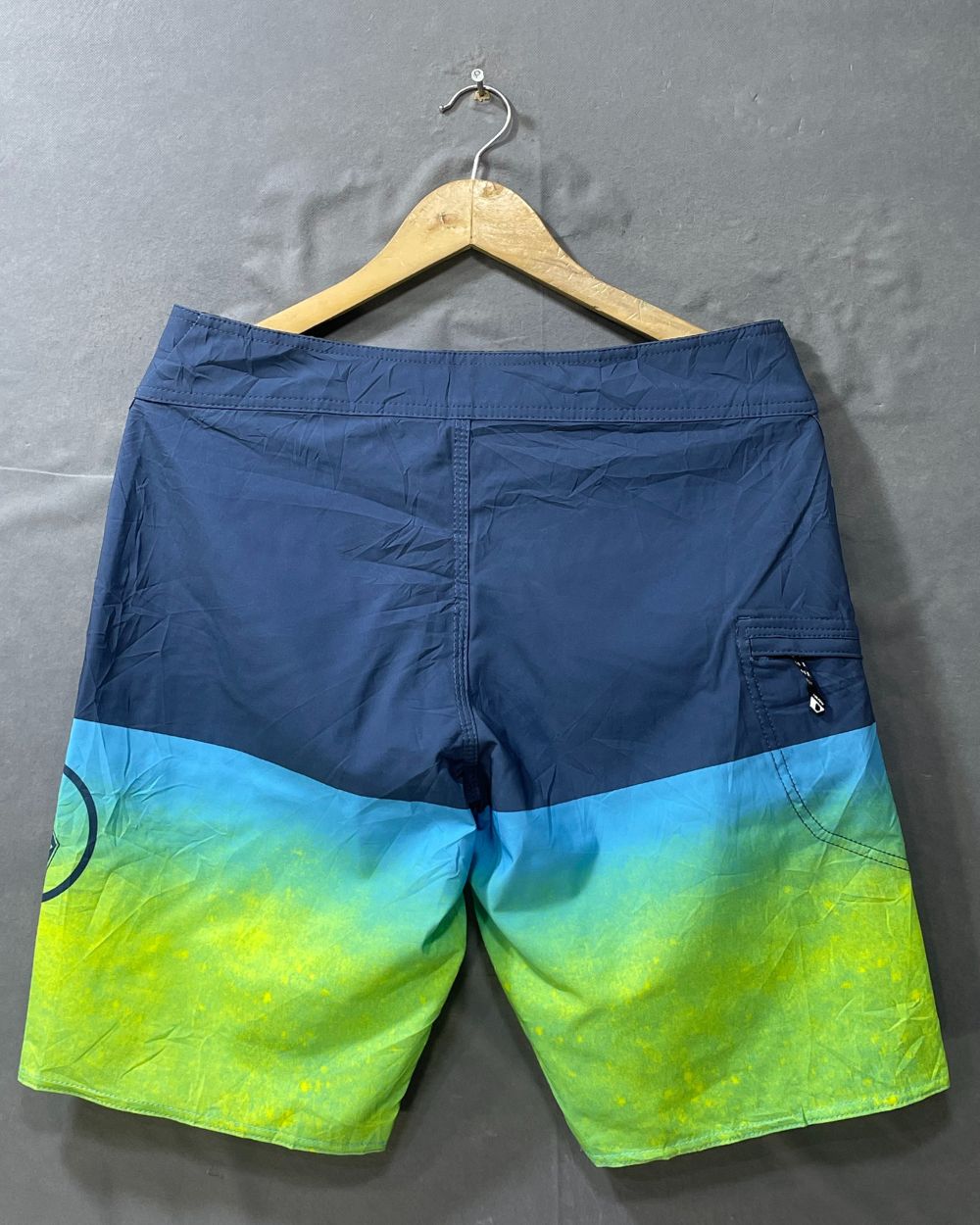 Volcom Blue Parachute Polyester Short For Men M - Preloved Labels