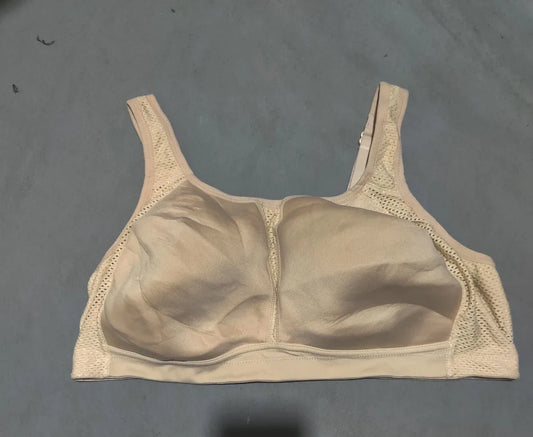 Wacoal Women Cream Sport Bra 42D 2XL – Preloved Labels (view 2)