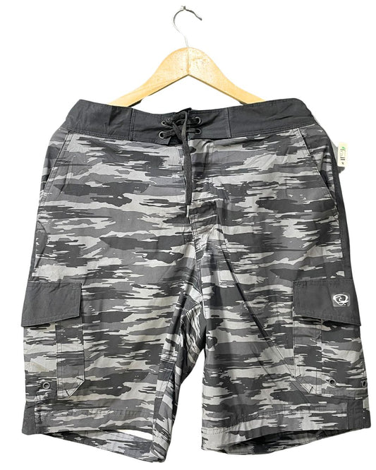 Wave Zone Camouflage Parachute Net Short For Men M - Preloved Labels