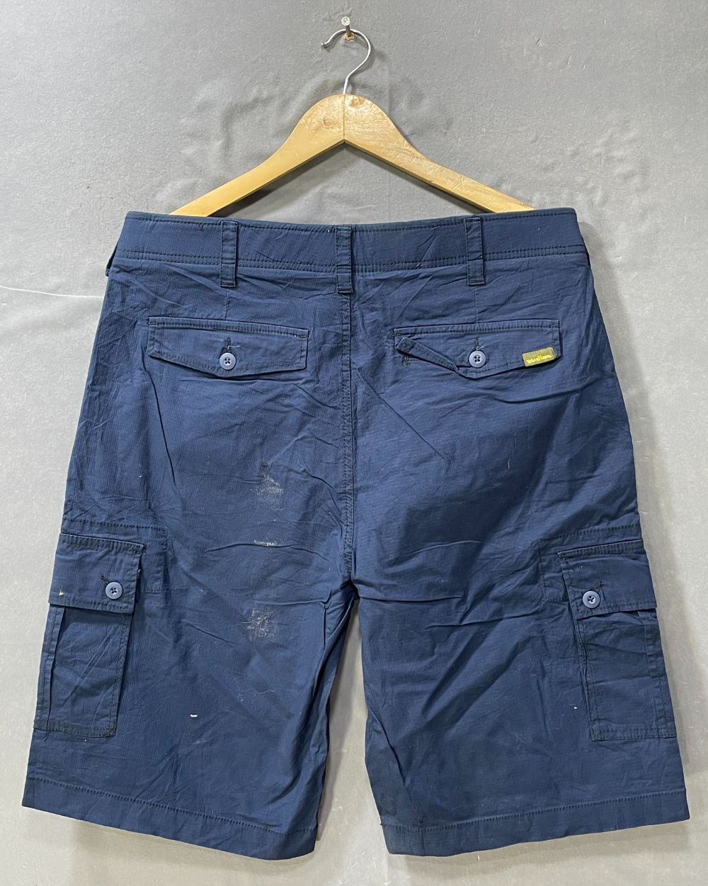 Wear First Blue Polyester Short For Men M - Preloved Labels