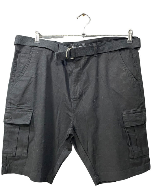Wicked Stitch Black Cotton Short With Belt For Men L - Preloved Labels