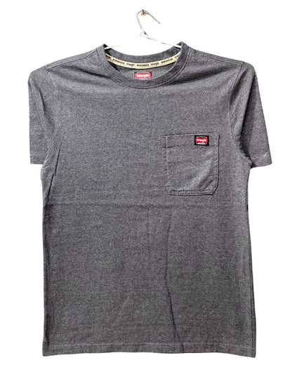 Wrangler Gray Cotton T Shirt For Men S - Preloved Labels