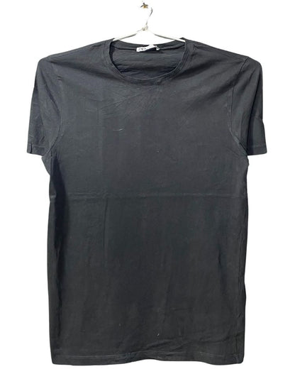 Zara Black Cotton T Shirt For Men S - Preloved Labels