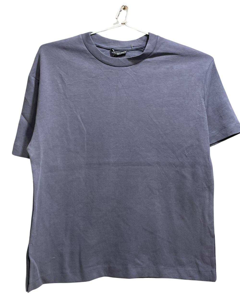 Zara Grey Polyester Jersey Sport For Women T Shirt Large - Preloved Labels