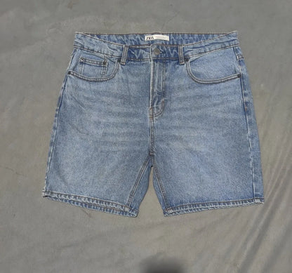 Zara Men Jeans Blue Short – Preloved Labels (view 2)