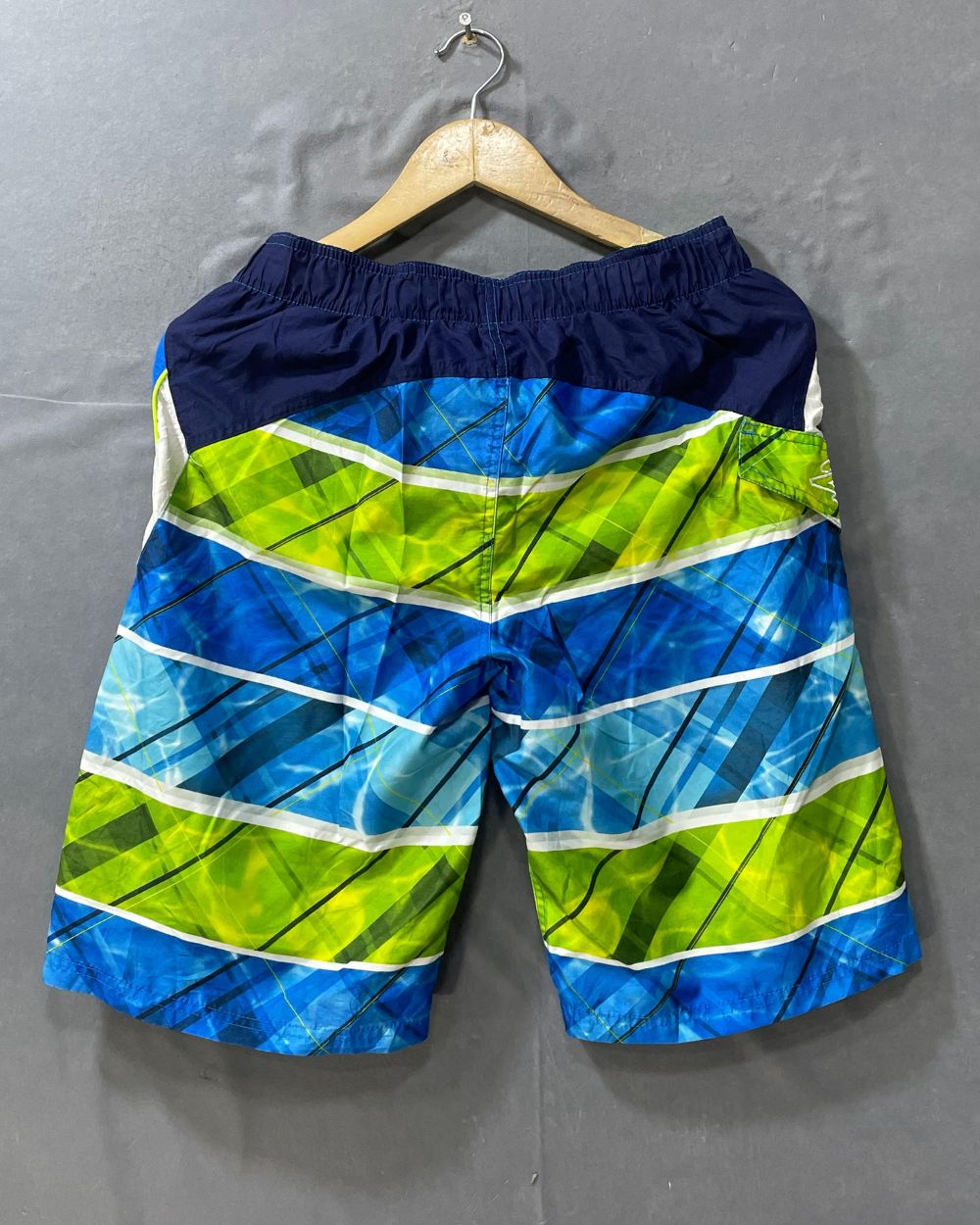 Zeroxposur Blue Polyester Short For Men XS - Preloved Labels