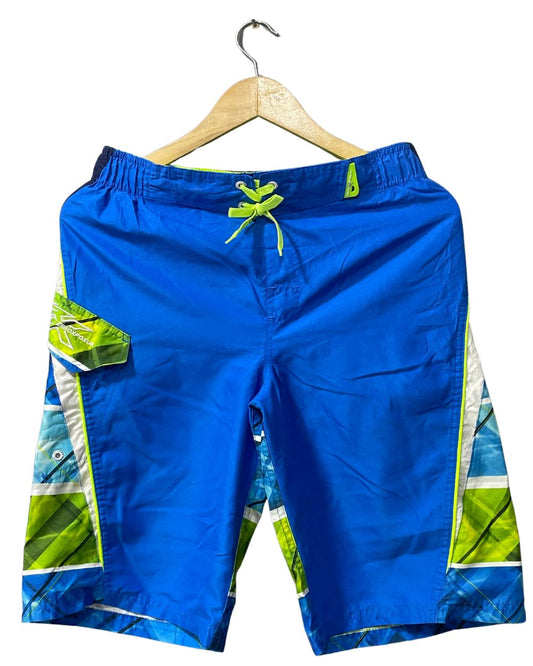 Zeroxposur Blue Polyester Short For Men XS - Preloved Labels