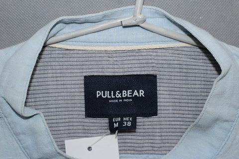Pull & Bear Branded Original Cotton Shirt For Men