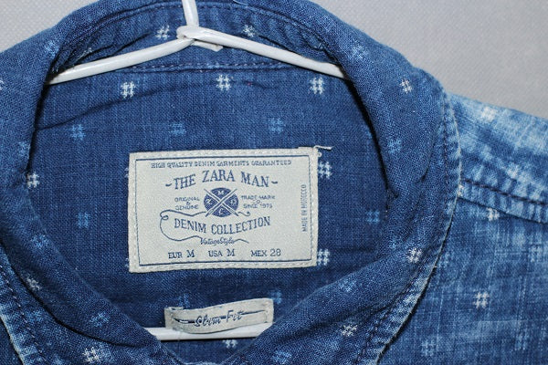 Zara Man Branded Original Cotton Shirt For Men | Preloved Labels