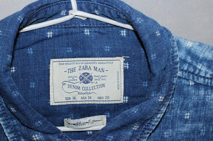 Zara Man Branded Original Cotton Shirt For Men | Preloved Labels
