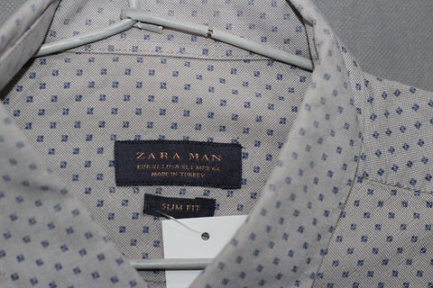 Zara Man Branded Original Cotton Shirt For Men