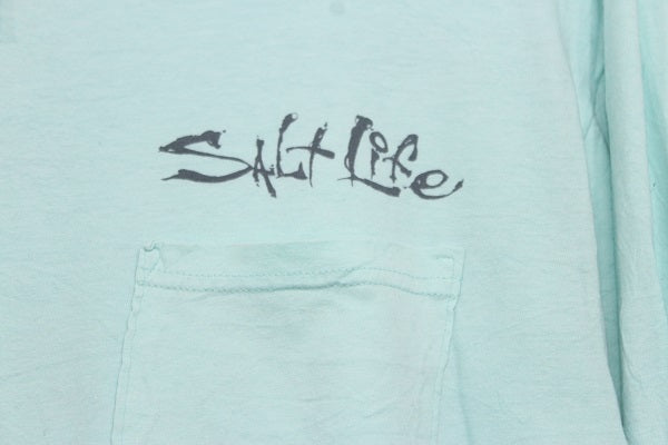 Salt Life Branded Original For Cotton Round Neck Men T Shirt X Large | Preloved Labels