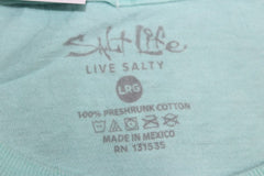 Salt Life Branded Original For Cotton Round Neck Men T Shirt X Large