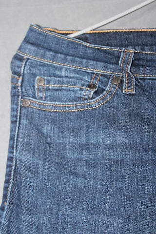 Levi's 512 Branded Original Denim Flare Jeans For Women Pant