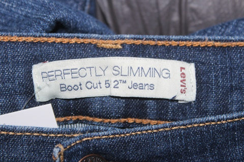 Levi's 512 Branded Original Denim Flare Jeans For Women Pant