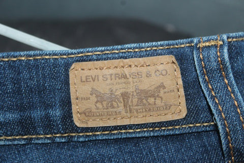 Levi's 512 Branded Original Denim Flare Jeans For Women Pant