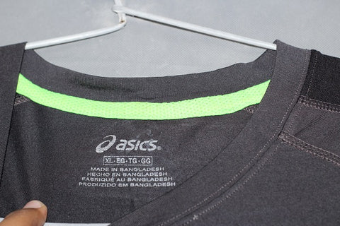 Asics Branded Original For Sports Round Neck Men T Shirt