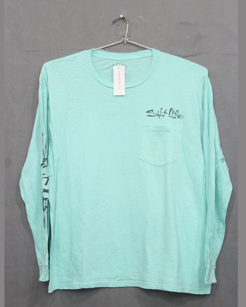 Salt Life Branded Original For Cotton Round Neck Men T Shirt X Large | Preloved Labels