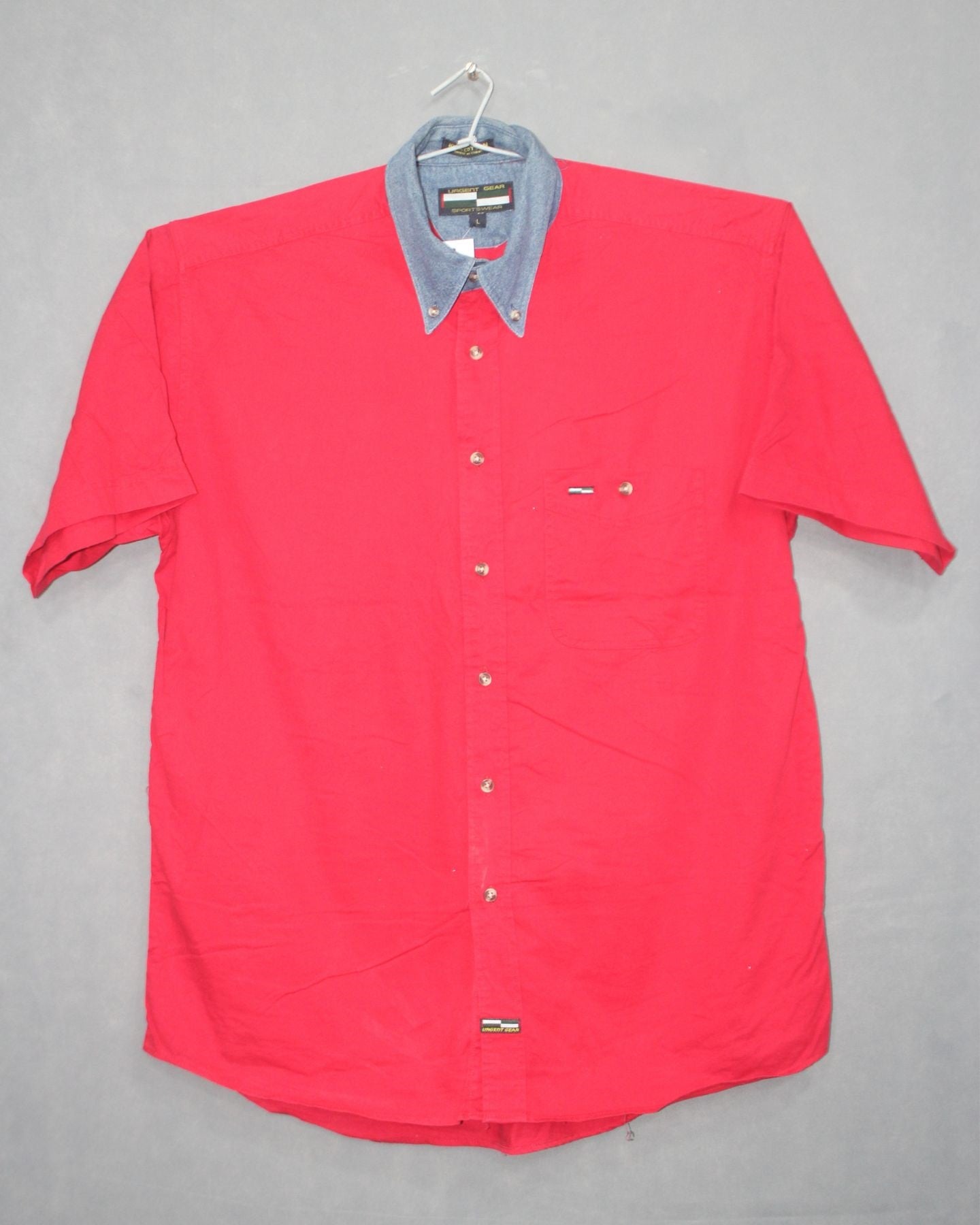 Urgent Gear Branded Original Cotton Shirt For Men | Preloved Labels