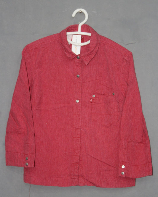 Levi's Branded Original Denim Shirt For Women | Preloved Labels