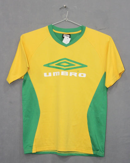 Umbro Branded Original For Polyester Sports V Neck Men T Shirt | Preloved Labels
