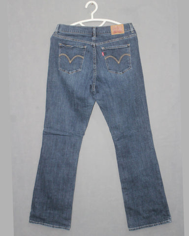 Levi's Branded Original Denim Flare Jeans For Women Pant