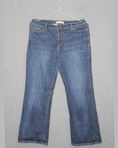 Levi's 512 Branded Original Denim Flare Jeans For Women Pant