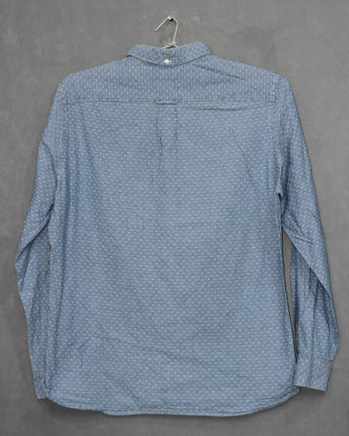 H.M Branded Original Cotton Denim Shirt For Men