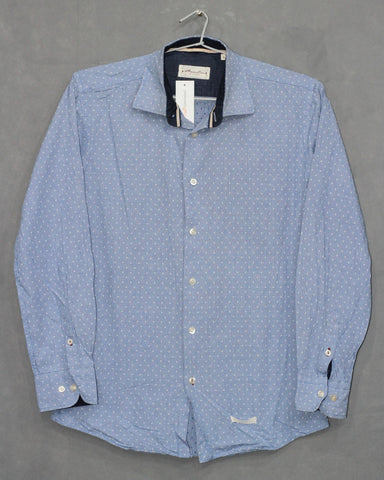 Alessandro Lamura Branded Original Cotton Shirt For Men