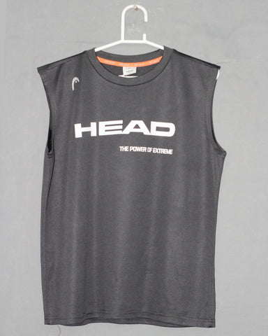 Head Branded Original For Sports Sleeveless Round Neck Men T Shirt